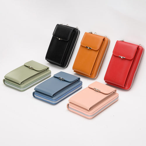 Damesmode Messenger Bags Kleine mobiele telefoon portemonnee Luxe ontwerp Casual schoudertas Dames Crossbody portemonnee voor dames