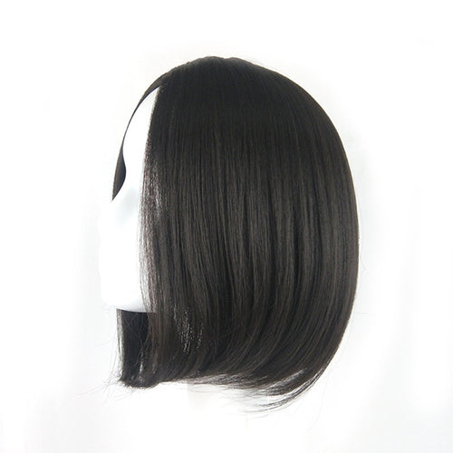 Wig Short Human Hair Wigs Bob Brazilian Black