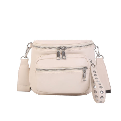 Large-capacity Casual All-match Wideband Single Shoulder Messenger Small Square Bag