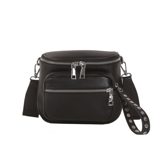 Large-capacity Casual All-match Wideband Single Shoulder Messenger Small Square Bag