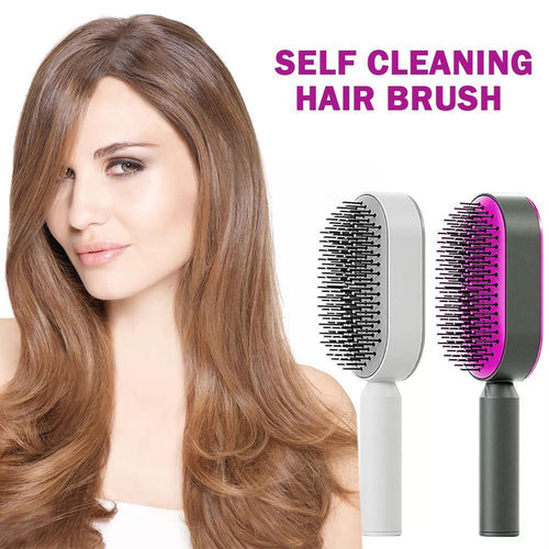 3D Hair Growth Comb Hairbrush Self-Cleaning