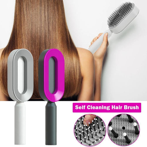 3D Hair Growth Comb Hairbrush Self-Cleaning