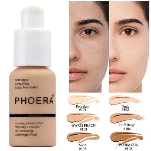 Oil Control Natural Color Matte Concealer Foundation Cream