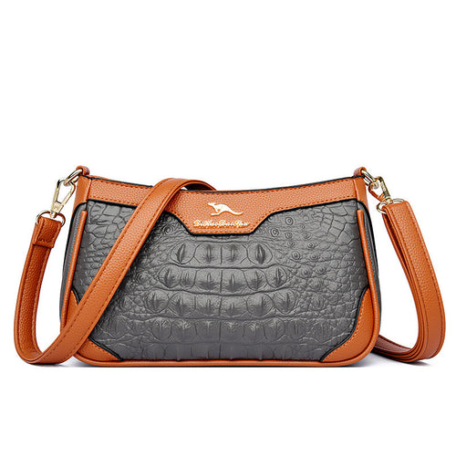 Alligator Pattern Shoulder