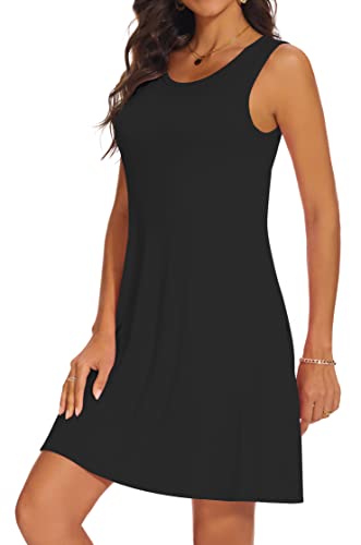 Casual Sundress Cover Ups Sleeveless