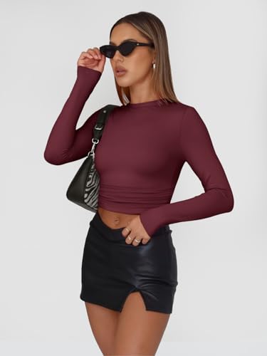 Long Sleeve Basic Spring Crop