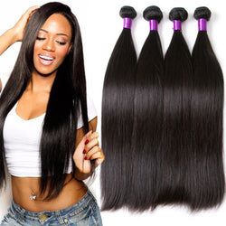 Brazilian human straight hair natural color