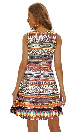 Casual Sundress Cover Ups Sleeveless