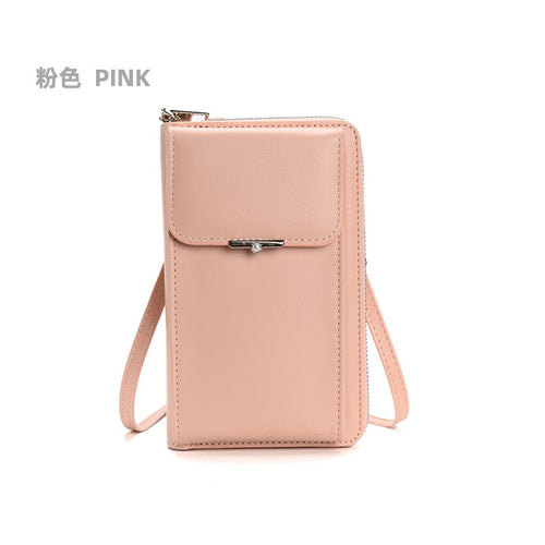 Women's Fashion Messenger Bags Small Mobile Phone Wallet Luxury Design Casual Shoulder Pocket Ladies Crossbody Purse For Female