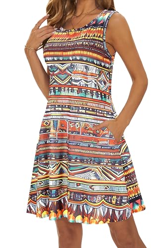 Casual Sundress Cover Ups Sleeveless