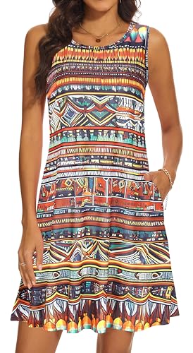 Casual Sundress Cover Ups Sleeveless