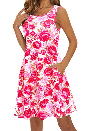 Casual Sundress Cover Ups Sleeveless