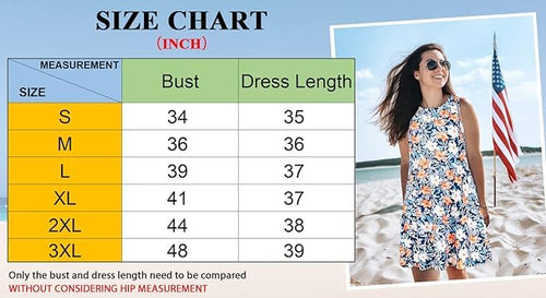 Casual Sundress Cover Ups Sleeveless