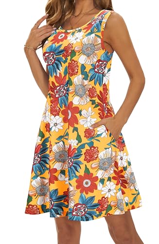 Casual Sundress Cover Ups Sleeveless