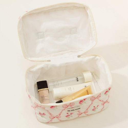 Bow Cotton Makeup Portable