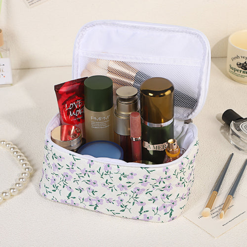 Floral Makeup  Travel Portable