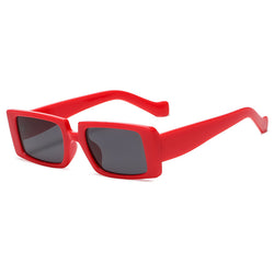 Retro Square Sunglasses Men And Women Europe And The United States Trend Transparent Color Street Shooting Sunglasses Cross-Border Sunglasses