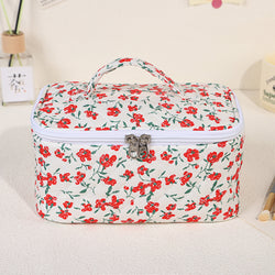 Floral Makeup  Travel Portable