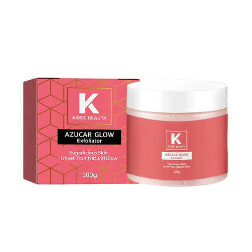 KOEC Facial Sugar Scrub Moisturizing Deep Cleansing Facial Exfoliator