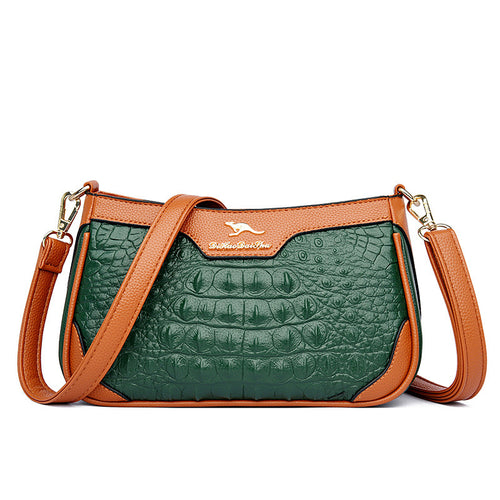 Alligator Pattern Shoulder