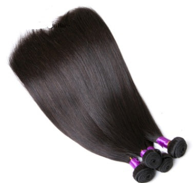 Brazilian human straight hair natural color