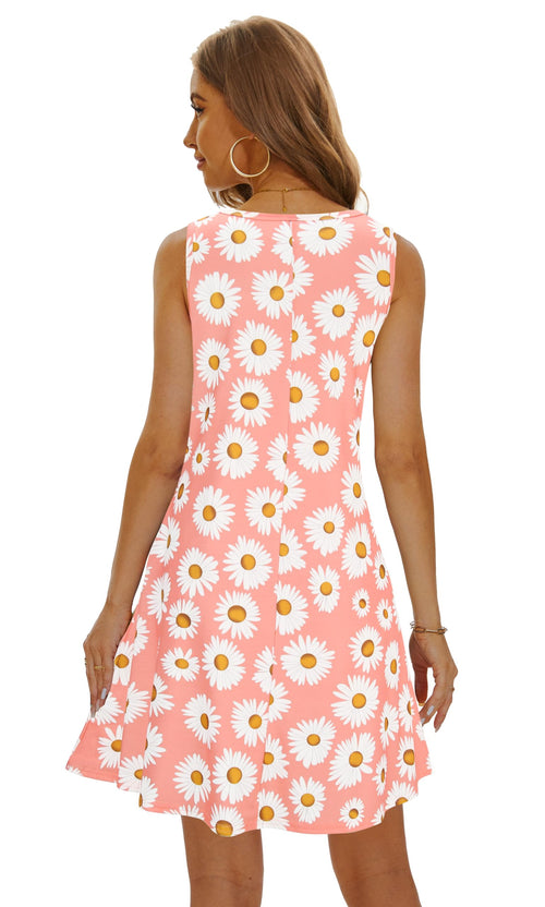 Casual Sundress Cover Ups Sleeveless