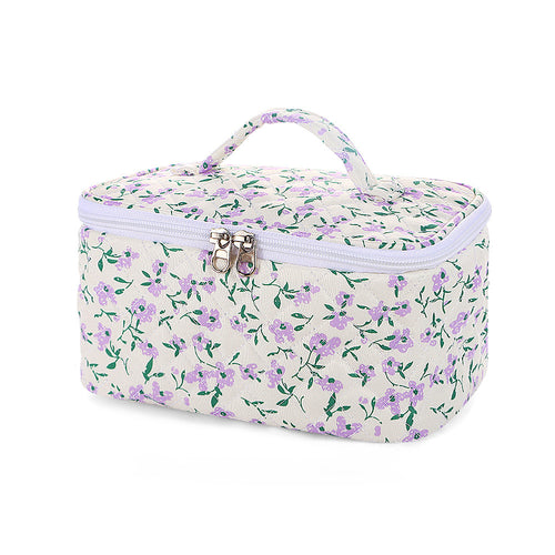 Floral Makeup  Travel Portable