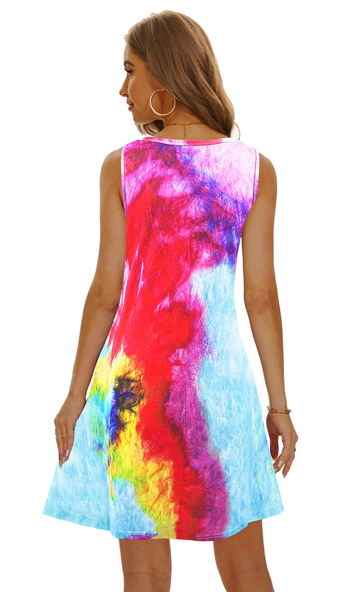 Casual Sundress Cover Ups Sleeveless