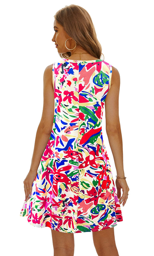 Casual Sundress Cover Ups Sleeveless