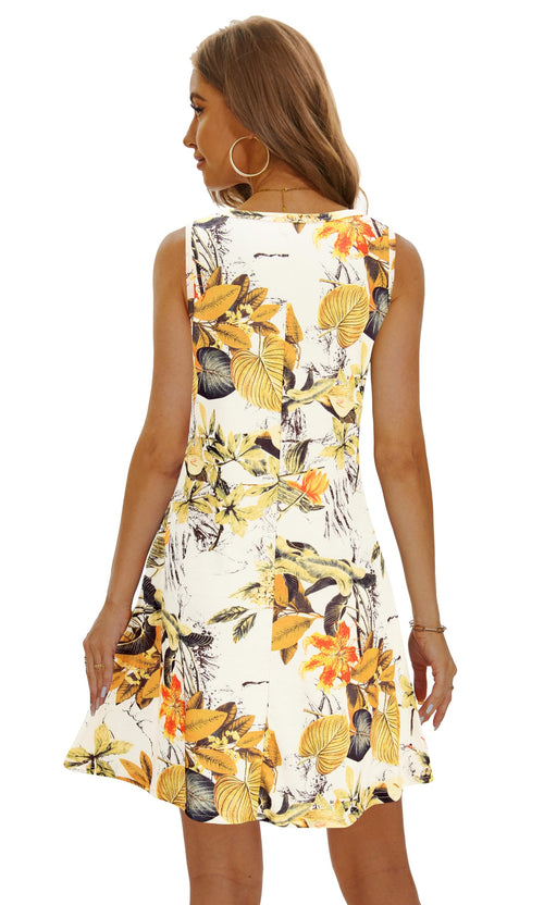 Casual Sundress Cover Ups Sleeveless