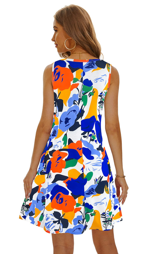 Casual Sundress Cover Ups Sleeveless