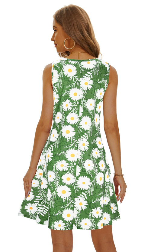 Casual Sundress Cover Ups Sleeveless