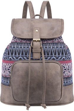 Cross-border Canvas Casual Backpack