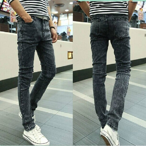 Heren Elastic Force Trend-jeans