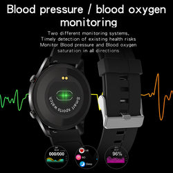 Multifunctioneel slim horloge Hartslag Bloeddruk Bloedzuurstofdetectie Sport Slimme armband 