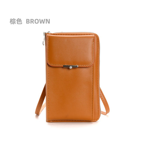 Women's Fashion Messenger Bags Small Mobile Phone Wallet Luxury Design Casual Shoulder Pocket Ladies Crossbody Purse For Female