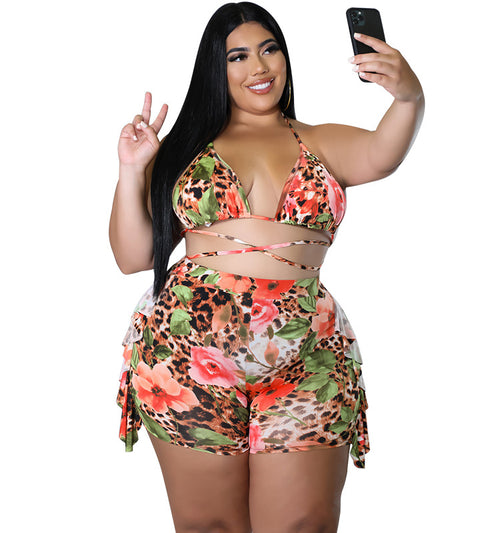 Printed Cool Sexy Swimsuit Sets