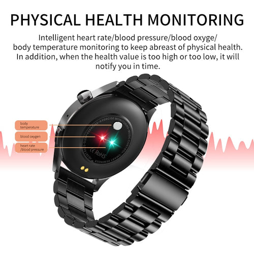 LIGE New For Huawei Watch GT3 Pro AMOLED Smart Watch Men Custom Dial Answer Call Sport Fitness Tracker Men Waterproof Smartwatch