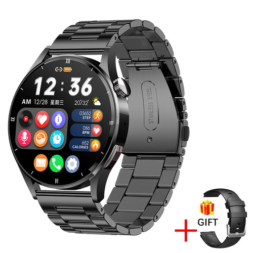 LIGE New For Huawei Watch GT3 Pro AMOLED Smart Watch Men Custom Dial Answer Call Sport Fitness Tracker Men Waterproof Smartwatch