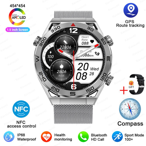 Smart Watch Men Smart Bluetooth Call Sport GPS Track Smartwatch Women Heart Rate ECG PPG Smartwatch For Android ios