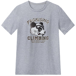 Nieuwe Mannen 2023 Mode Bril Panda Print T-shirt 100% Katoen Ronde Hals Casual Tee Korte Mouw Zomer Ademende T-shirts Voor mannen 