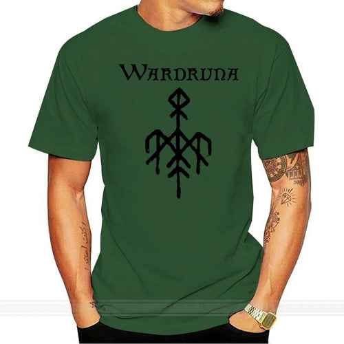 Wardruna Runaljod Ragnarok V3 White Black T Shirt Cotton All Sizes S 5Xl fashion t-shirt men cotton brand teeshirt