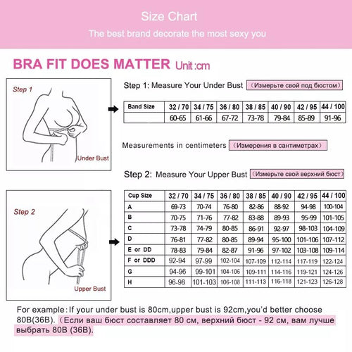 Push Up Padded Bras for Women Sexy Lace Plus Size Bra Add Two Cup Underwire Brassiere Full cup