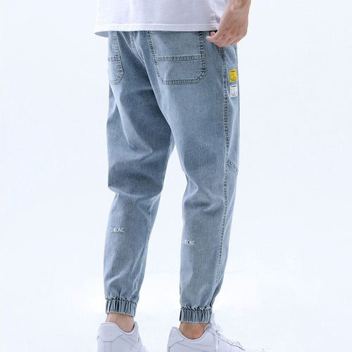 New Loose Men Jeans Trousers Male Simple Design High Quality Cozy All-match Students Daily Casual Straight Denim Pants Men S-5XL