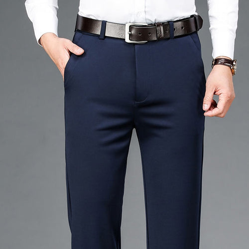 Oversize Men's Formal Trousers Slacks Mens Dress Pants Man Casual Tailoring Clothes Social Suit Clothing Elegant Work Business