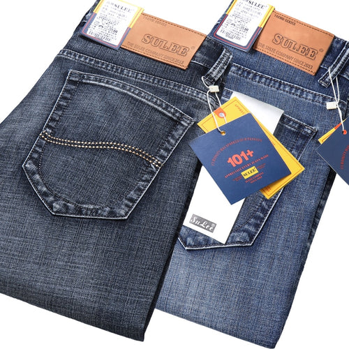 SULEE Merk zomer nieuwe heren stretch korte jeans mode casual slim fit hoge kwaliteit elastische denim shorts mannelijke kleding 