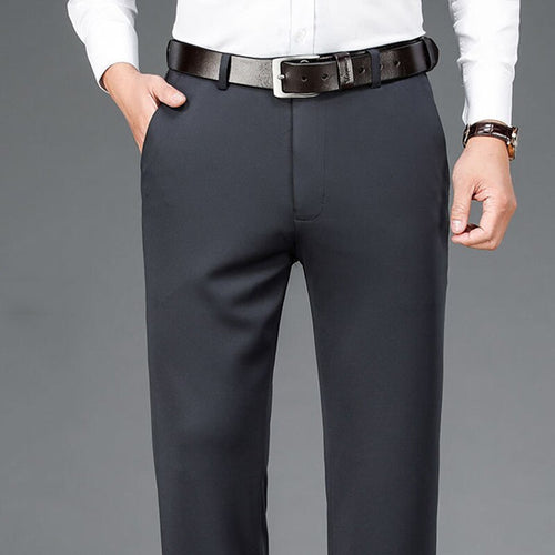 Oversize Men's Formal Trousers Slacks Mens Dress Pants Man Casual Tailoring Clothes Social Suit Clothing Elegant Work Business