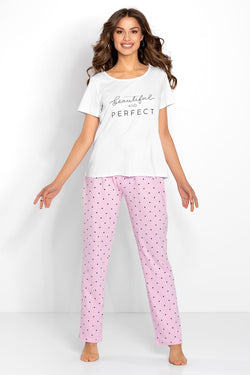 Pyjama long light pink