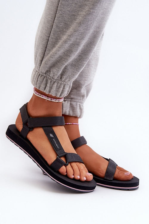 Velcro strap sandal