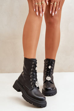 Ankle boots zipper